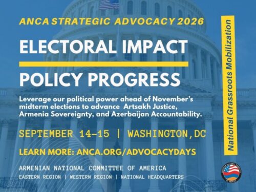 ANCA Prepares for Capitol Hill Mobilization Ahead of Elections