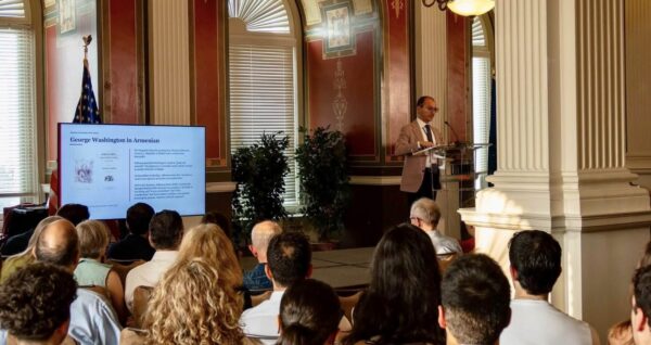 Dr. Mouradian Highlights 250 Years of Armenian American History at Library of Congress