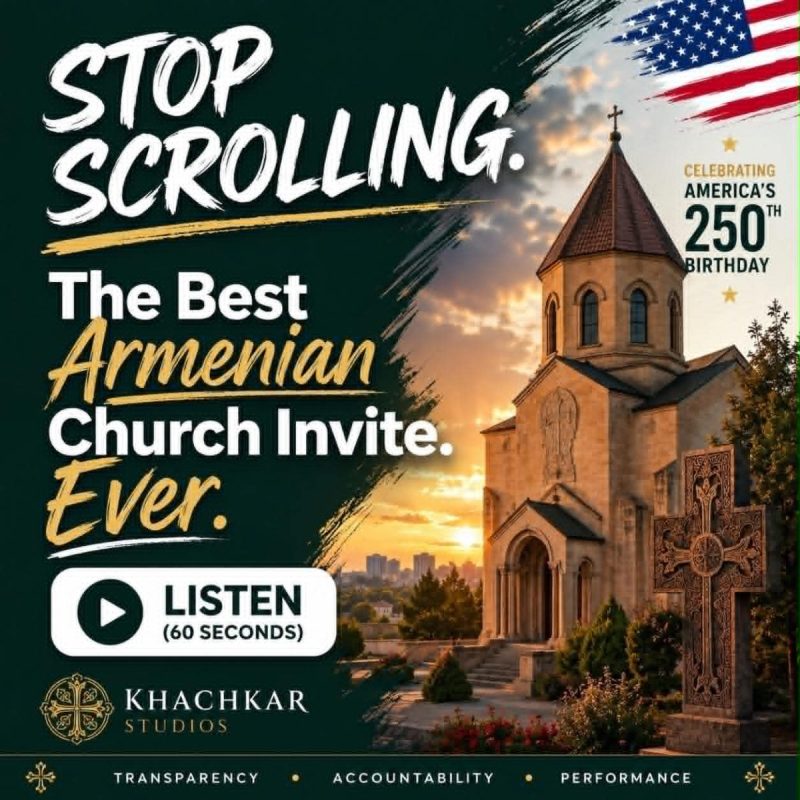 Unique Invitation to Armenian Church Celebrates Community Spirit