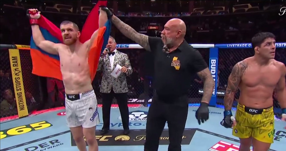 Edmen Shahbazyan Triumphs at UFC 331 in Los Angeles