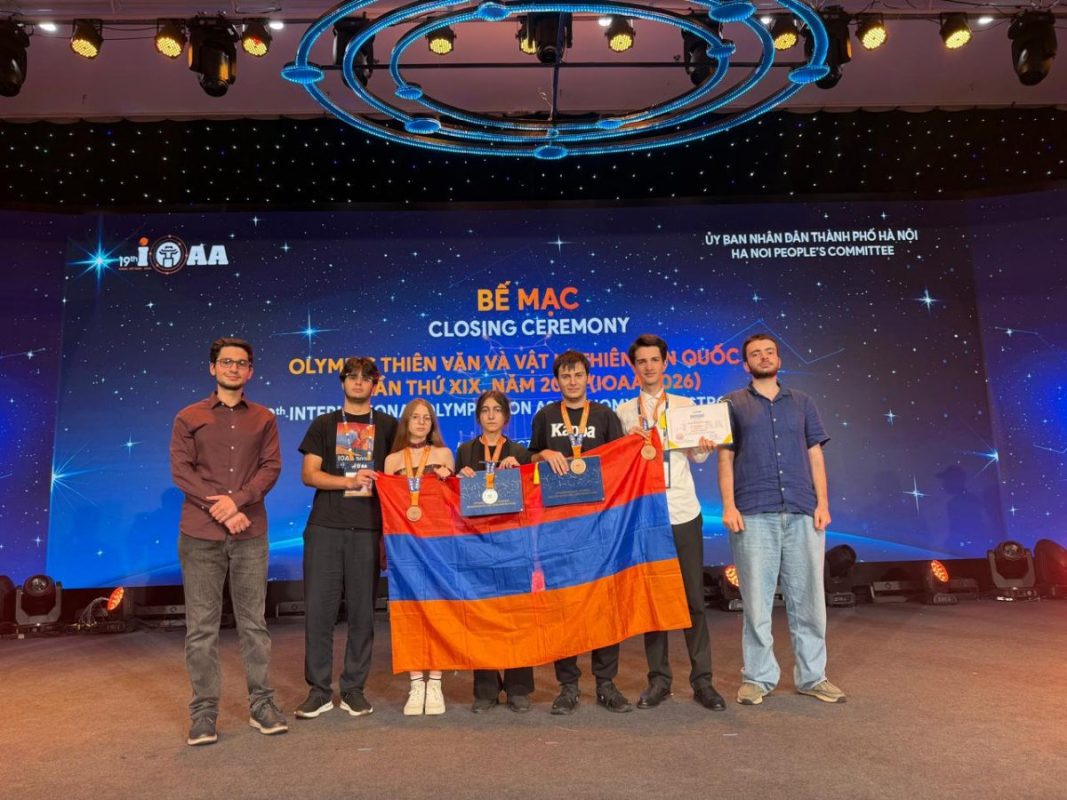 Armenian Students Shine at International Astronomy Olympiad