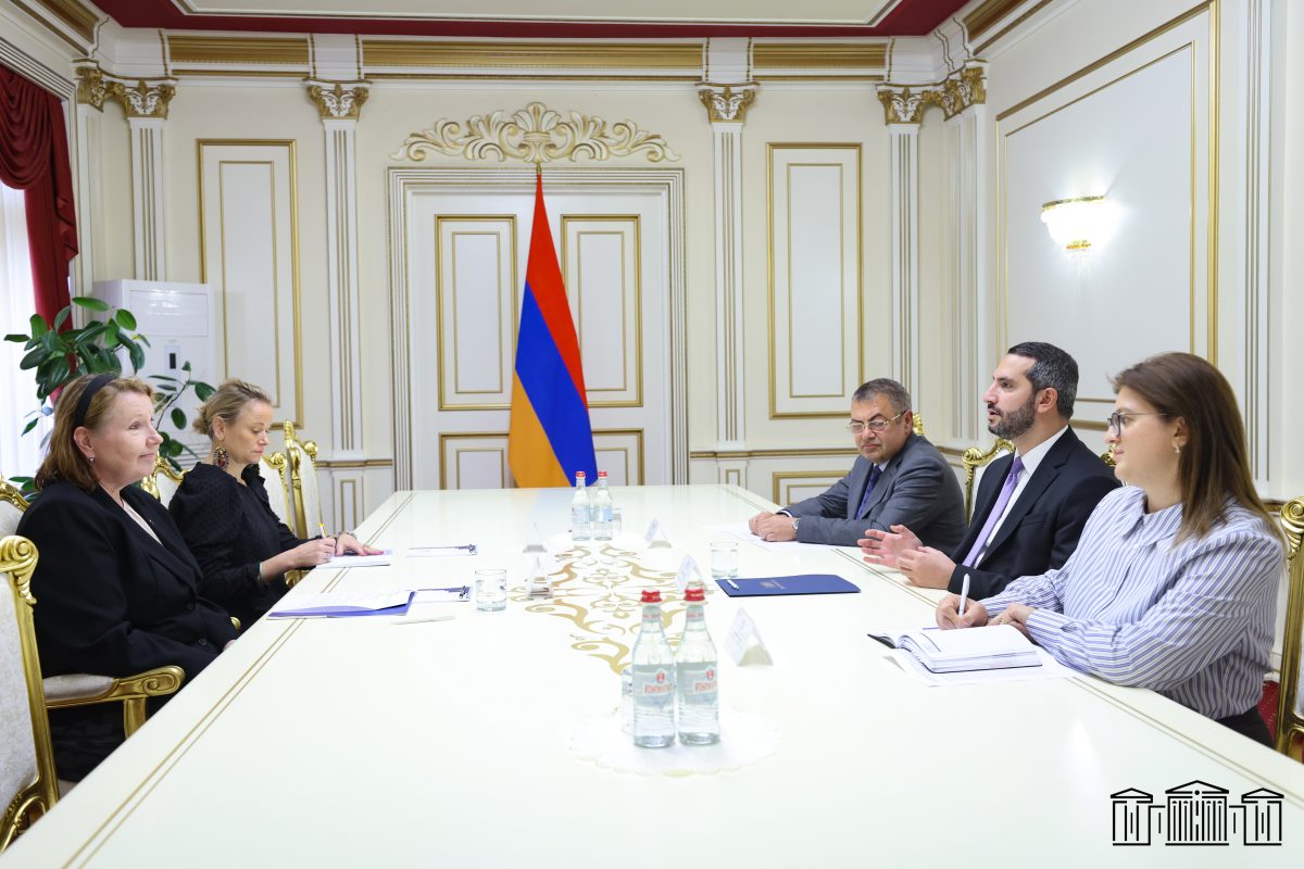 Armenian Parliament Speaker Engages with EU Mission Head